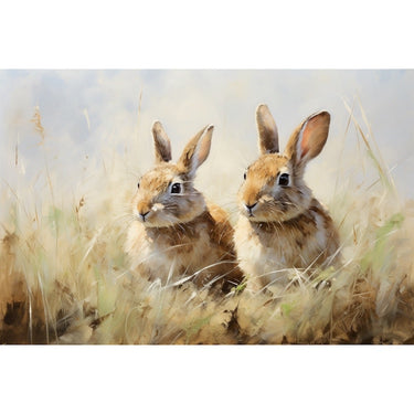 Rabbit Art Canvas
